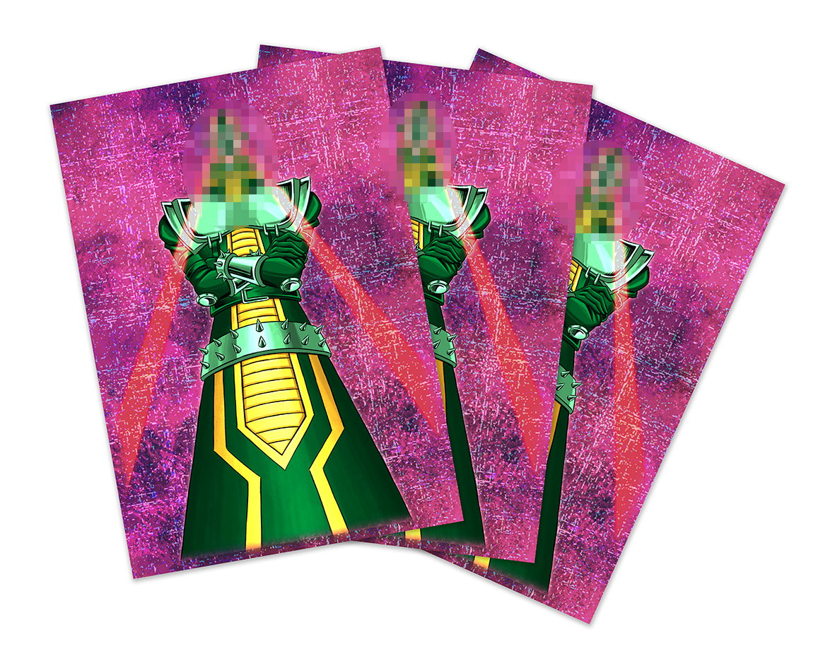 Backrow Tyrant | Secret Foil Holo + Matte Over Sleeves